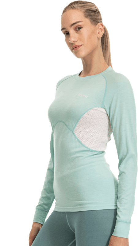 Bergans W INNER:PURE MERINO LONG SLEEVE - Unterwäsche bei PeakStyle