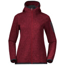 Bergans W KAMPHAUG KNITTED HOODIE - PeakStyle