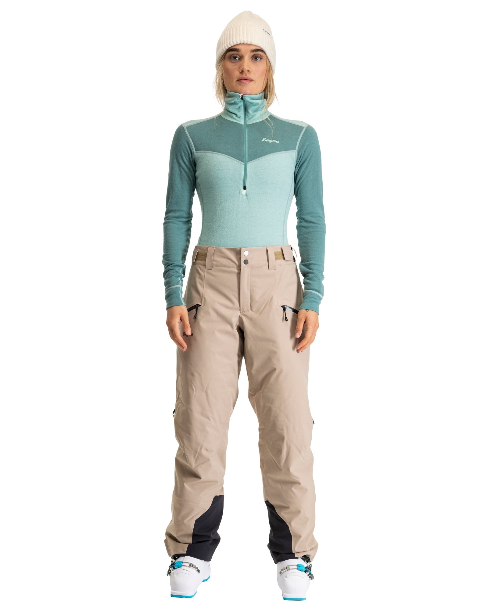 Bergans W OPPDAL INSULATED SHELL PANTS - Wintersporthosen bei PeakStyle