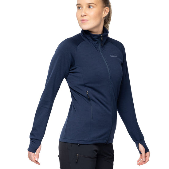Bergans W RABOT MERINO TECH MIDLAYER JACKET - Midlayer bei PeakStyle
