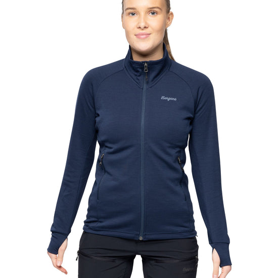 Bergans W RABOT MERINO TECH MIDLAYER JACKET - Midlayer bei PeakStyle