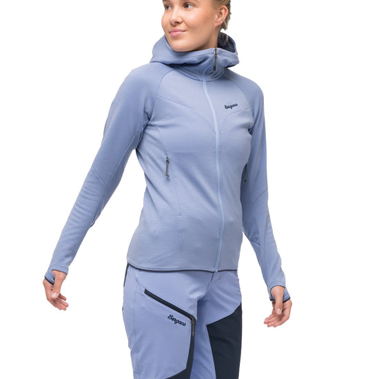 Bergans W TIND MERINO HOOD JACKET - Midlayer bei PeakStyle
