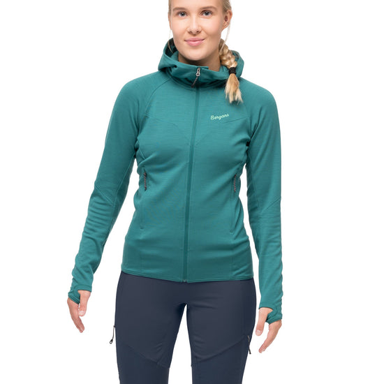 Bergans W TIND MERINO HOOD JACKET - Midlayer bei PeakStyle