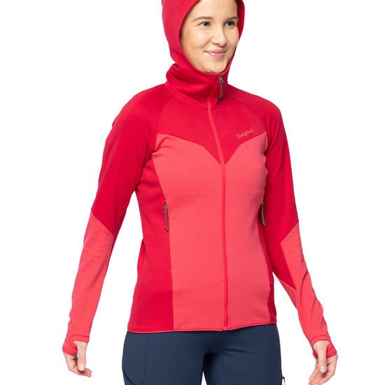 Bergans W TIND MERINO HOOD JACKET - Midlayer bei PeakStyle
