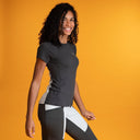 Bergans W Y LIGHTLINE MERINO TEE - Kurzarmshirts bei PeakStyle