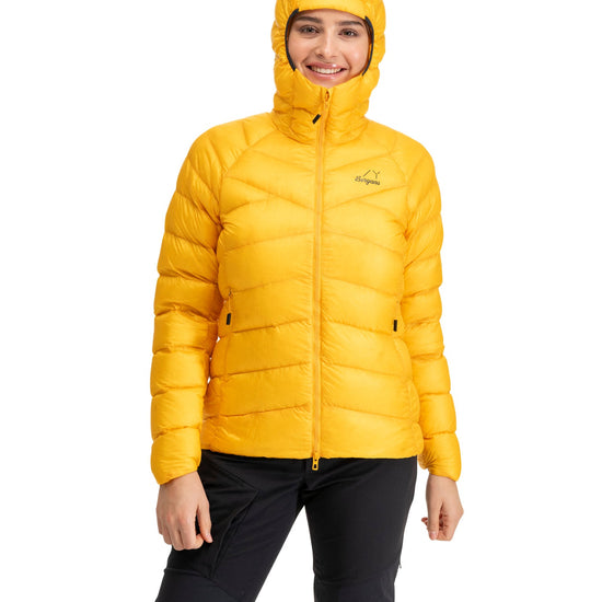 Bergans W Y LIGHTLINE WEIGHTLESS DOWN JACKET HOOD - Daunenjacken bei PeakStyle