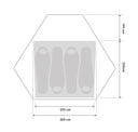 Bergans WIGLO LT V.2 4 - PERSONS TENT - PeakStyle