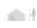Bergans WIGLO LT V.2 4 - PERSONS TENT - PeakStyle