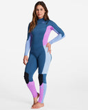 Billabong W 403 SYNERGY CHEST ZIP FULLSUIT - PeakStyle