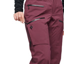 Black Diamond W RECON LT STRETCH PANTS - PeakStyle