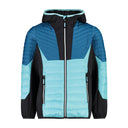 CMP GIRLS HYBRID JACKET FIX HOOD - PeakStyle