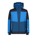 CMP M JACKET FIX HOOD PL PONGEE JACQUARD+TPU - PeakStyle