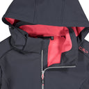 CMP W JACKET ZIP HOOD COMFORT FIT LONG - PeakStyle