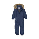 Color Kids KIDS COVERALL WITH FAKE FUR - PeakStyle