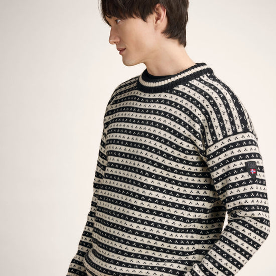 Dale of Norway Skipsleia unisex wool sweater F00 – studio men's page