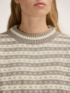 Dale of Norway Skipsleia unisex wool sweater M00 – detail women