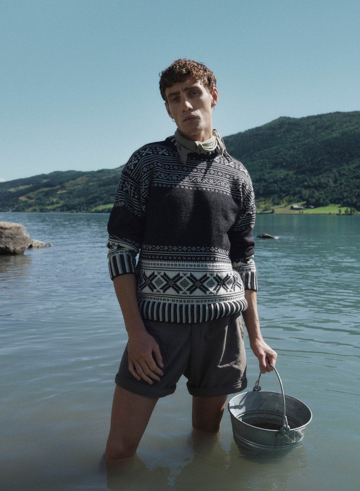 Dale of Norway Torridal suéter de lana para hombre E00 – estilo de vida