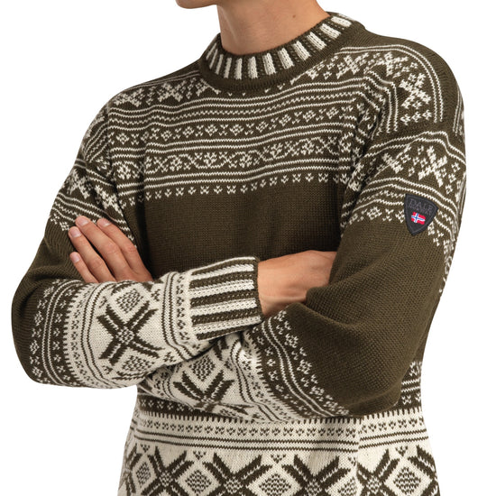 Jersey de lana Dale of Norway Torridal para hombre N00 – detalle