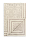 Dale Of Norway FROGNER Merino-Wolldecke – Offwhite - Sand – Detail