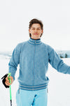 Dale Of Norway DALARNA Merino-Strickjacke Herren | Metal - Blue Shadow | Lifestyle | DALE-85911-D00-00