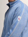 Dale Of Norway DALARNA Merino-Strickjacke Herren | Metal - Blue Shadow | Detail | DALE-85911-D00-07