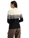 Dale Of Norway MORITZ Merino-Strickjacke Damen | Black - Offwhite - Dark Charcoal | Studio | DALE-85941-K00-02