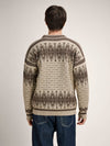 Dale Of Norway ALBERTVILLE Wollpullover Herren | Birch - Coffee | Studio | DALE-96351-M00-04