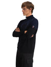 Dale Of Norway BREIDABLIKK Merino-Pullover Herren | Black - Navy | Studio | DALE-96431-C00-01