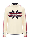 Dale Of Norway NÅLE Merino-Pullover Damen | Offwhite - Navy - Red Rose | Packshot | DALE-96441-A00-04