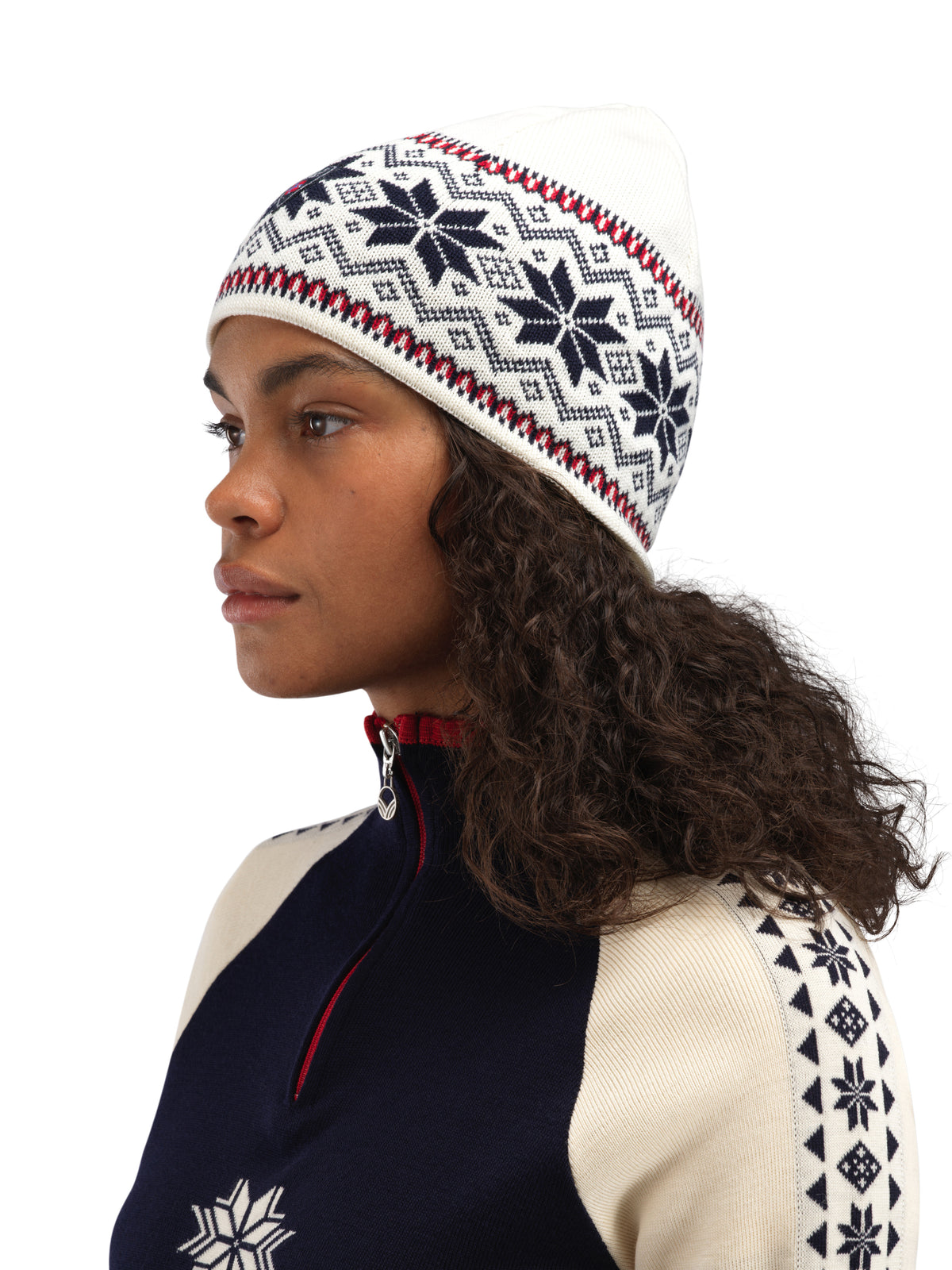 Dale of Norway GARMISCH Offwhite - Navy - Raspberry Studio