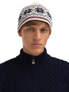 Dale of Norway GARMISCH Offwhite - Navy - Raspberry Detail