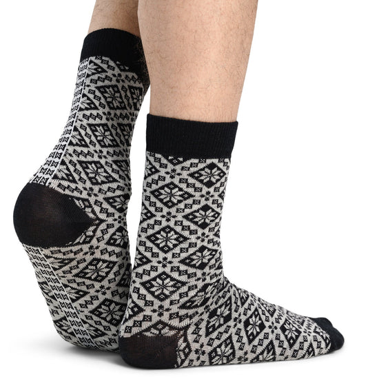 Calcetines Dale Of Norway BJORØY SOCKS Negro Crudo L - PeakStyle