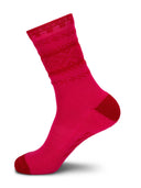 Dale Of Norway CORTINA SOCKS Roze Rood M - PeakStyle