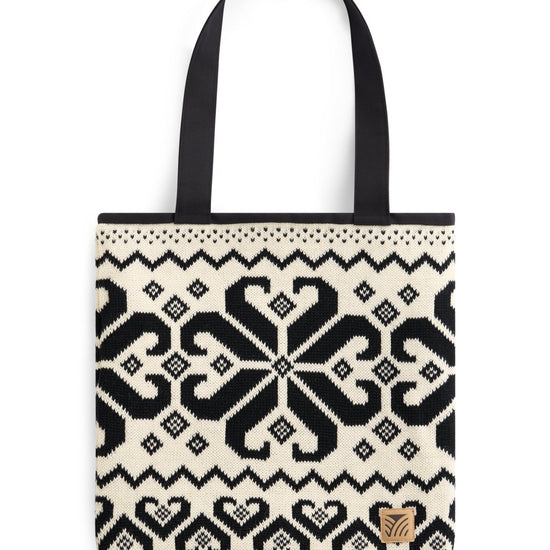 Dale Of Norway FALKEBERG TOTEBAG Blanco roto Negro Talla única - PeakStyle