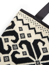 Dale Of Norway FALKEBERG TOTEBAG Blanco roto Negro Talla única - PeakStyle