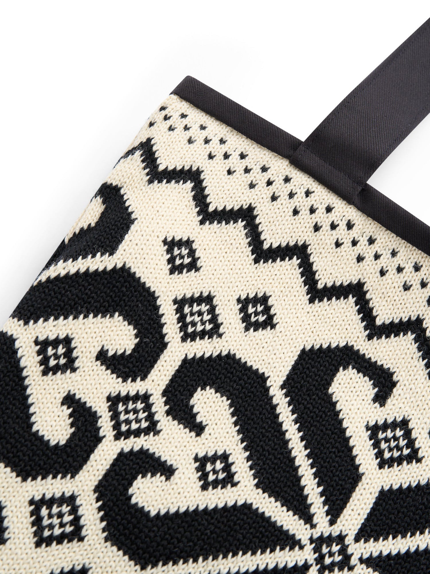 Dale Of Norway FALKEBERG TOTEBAG Blanco roto Negro Talla única - PeakStyle