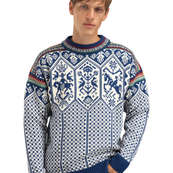 Dale Of Norway M 1994 MAGLIONE MASC Indigo Mustard Botttlegreen XXL - PeakStyle