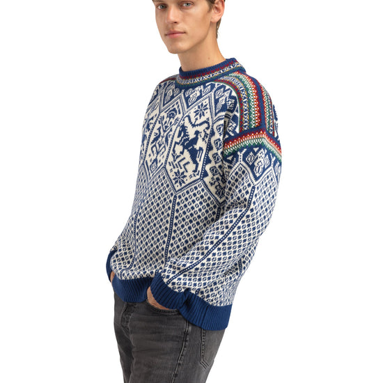 Dale Of Norway M 1994 MAGLIONE MASC Indigo Mustard Botttlegreen XXL - PeakStyle