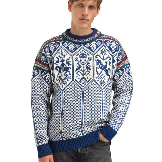Dale Of Norway M 1994 MAGLIONE MASC Indigo Mustard Botttlegreen XXL - PeakStyle