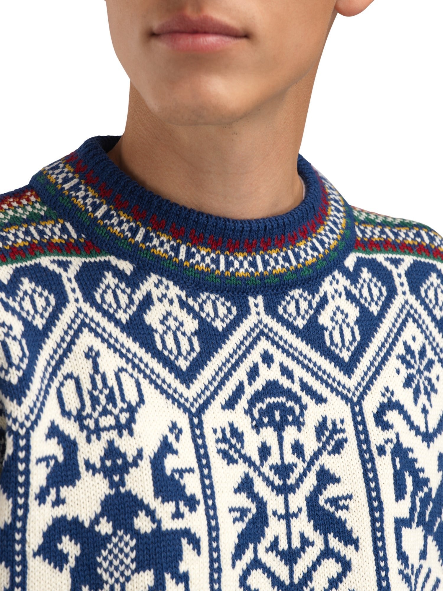 Dale Of Norway M 1994 MAGLIONE MASC Indigo Mustard Botttlegreen XXL - PeakStyle