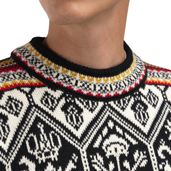 Dale Of Norway M 1994 MAGLIONE MASC Nero Senape Bianco sporco S - PeakStyle