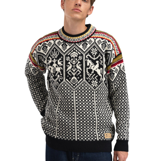 Dale Of Norway M 1994 MAGLIONE MASC Nero Senape Bianco sporco S - PeakStyle