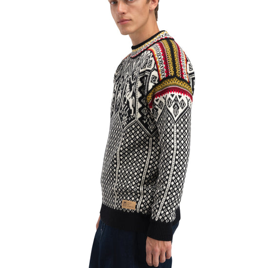 Dale Of Norway M 1994 MAGLIONE MASC Nero Senape Bianco sporco S - PeakStyle