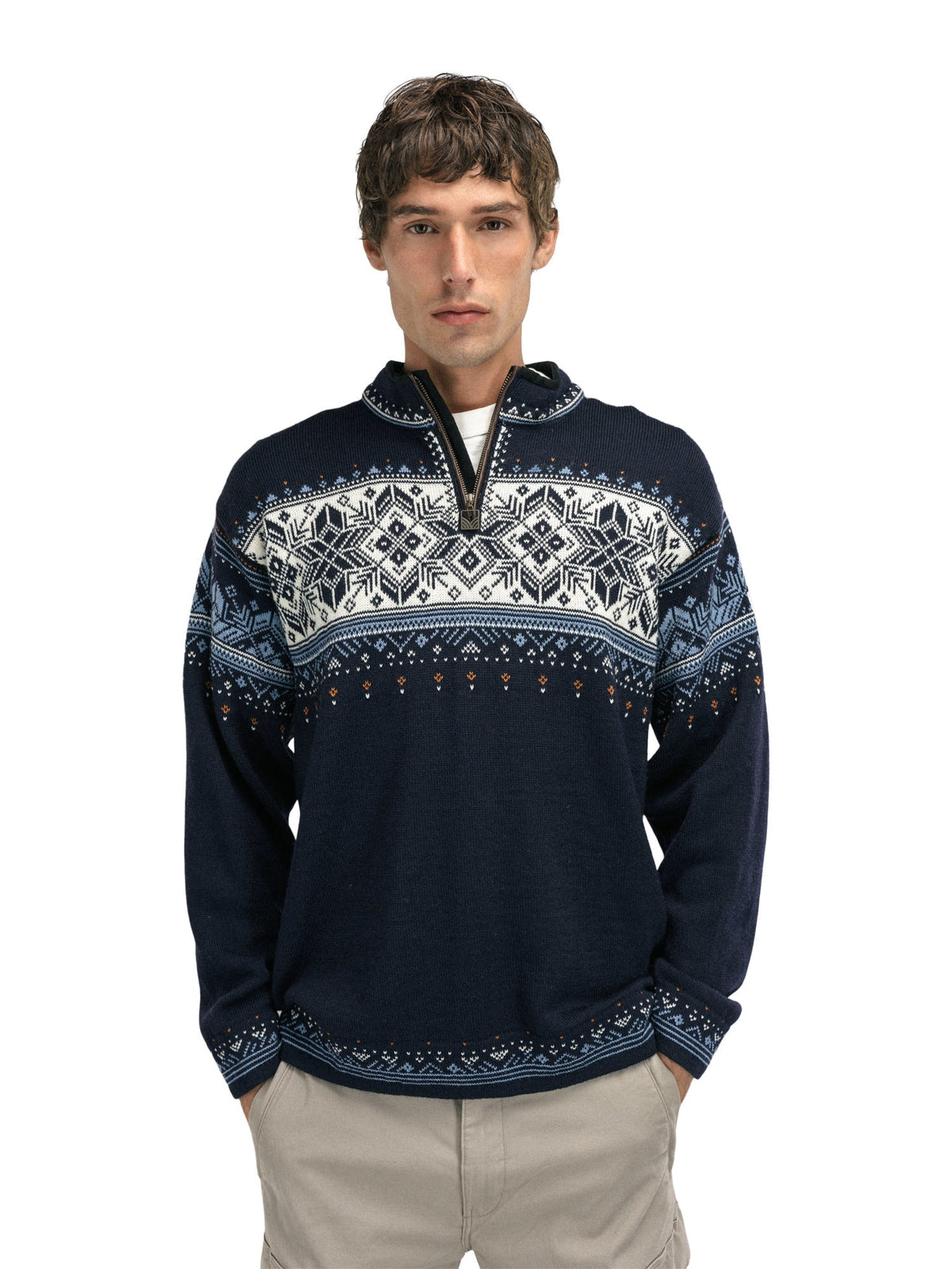 Dale Of Norway M BLYFJELL MERINO SWEATER - Pullover bei PeakStyle