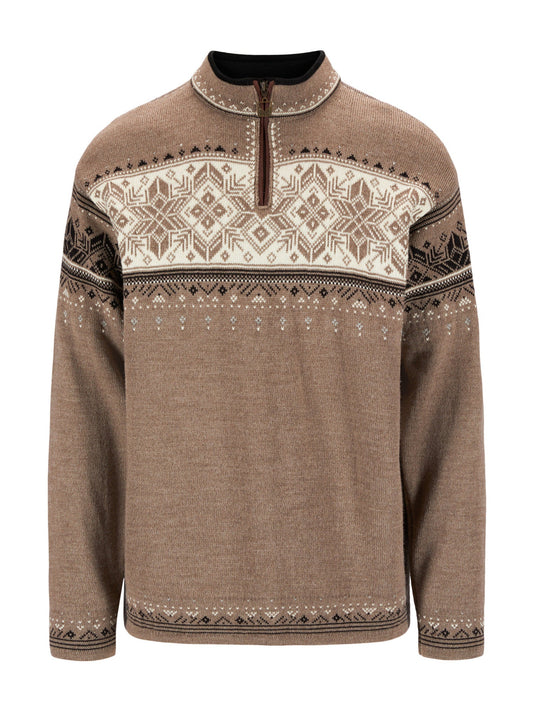 Dale of Norway BLYFJELL Herren Mountainstone - Offwhite - Coffee – Packshot