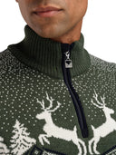 Dale Of Norway M DALE CHRISTMAS MASC SWEATER Loden Offwhite Navy 3XL - PeakStyle