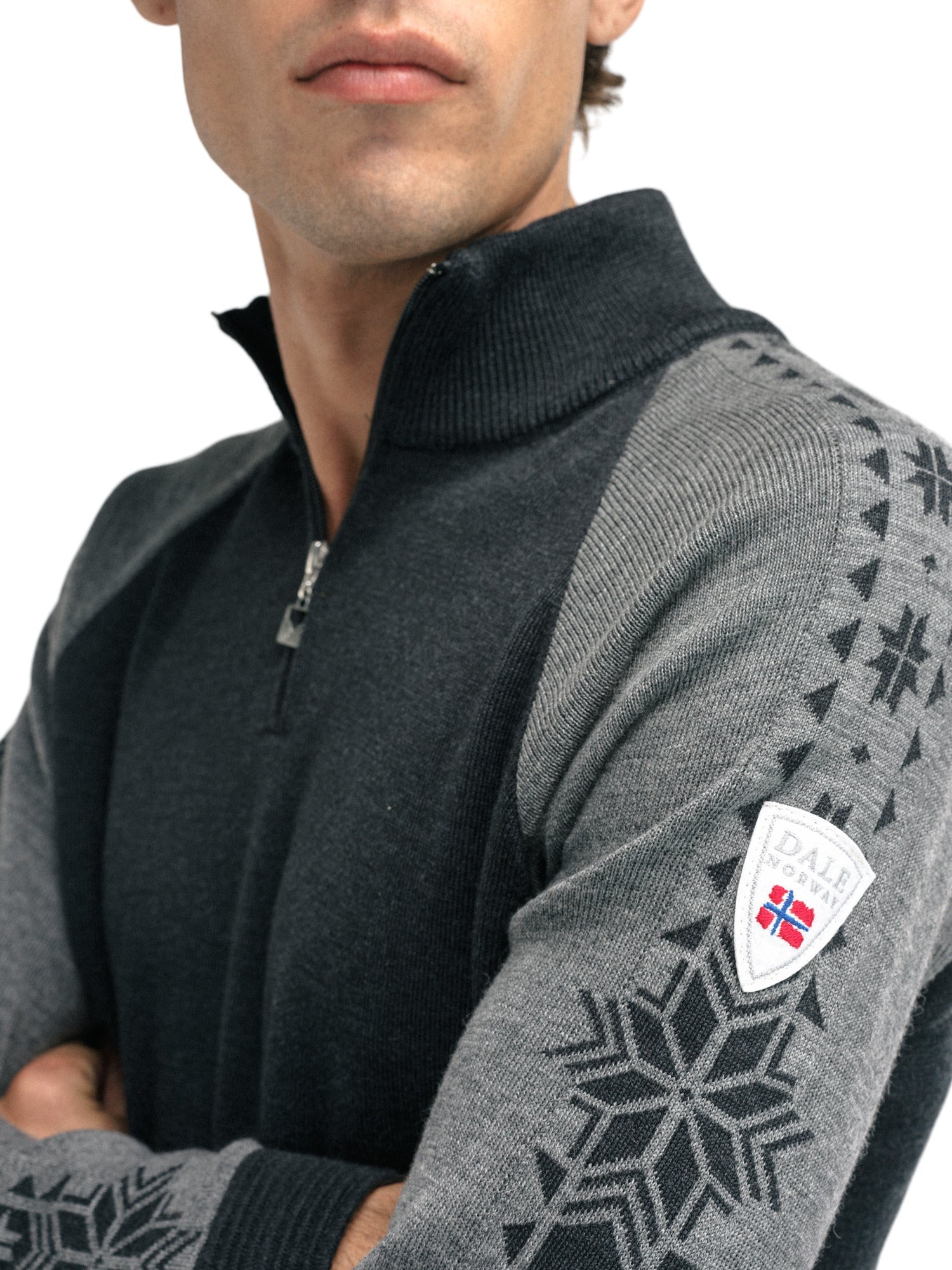 Dale Of Norway M GEILO MASC MERINO SWEATER - Pullover bei PeakStyle