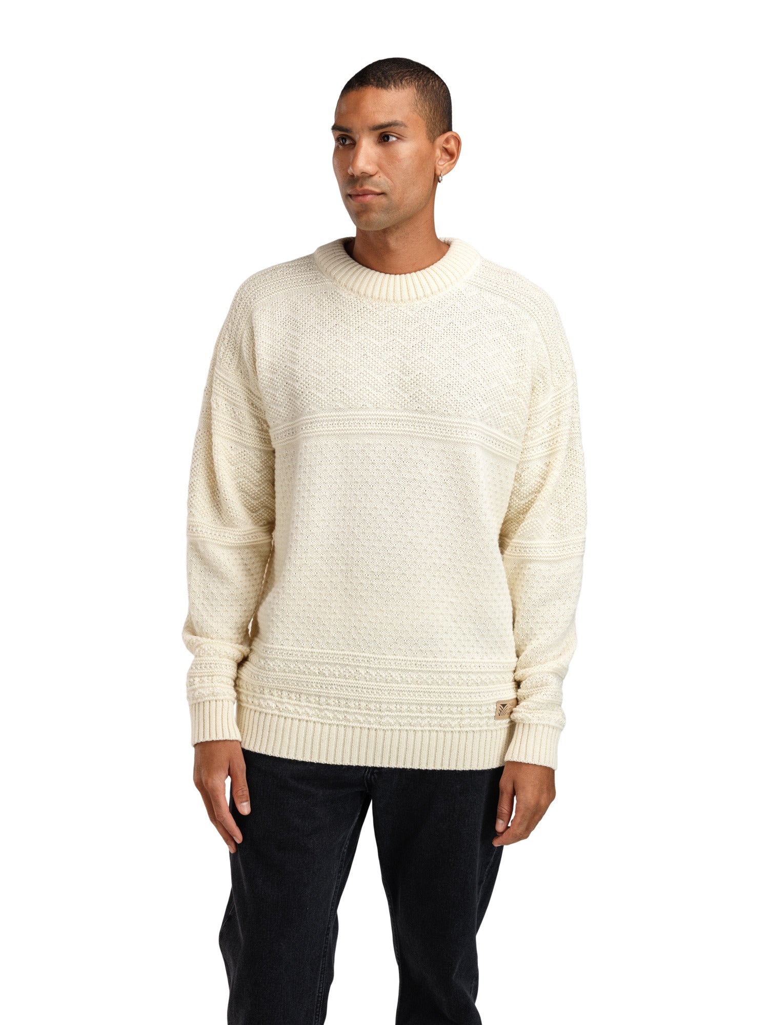 Dale Of Norway M LUSA MASC SWEATER Blanco roto XXL - PeakStyle