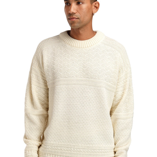 Dale Of Norway M LUSA MASC SWEATER Blanco roto XXL - PeakStyle