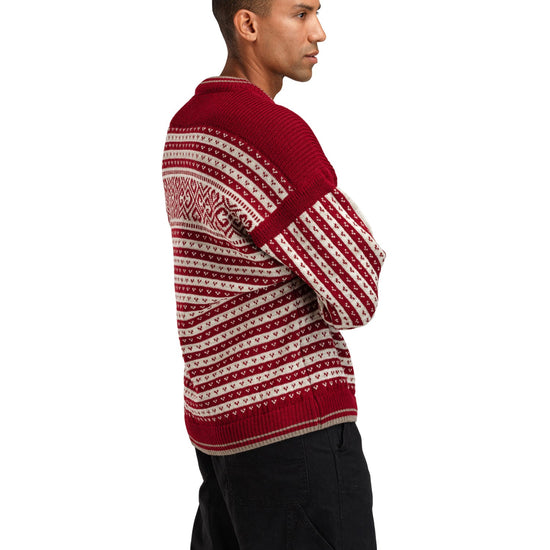 Dale Of Norway M RAMBERG MASC SWEATER Redrose Mountainstone Sand mel XXL - PeakStyle